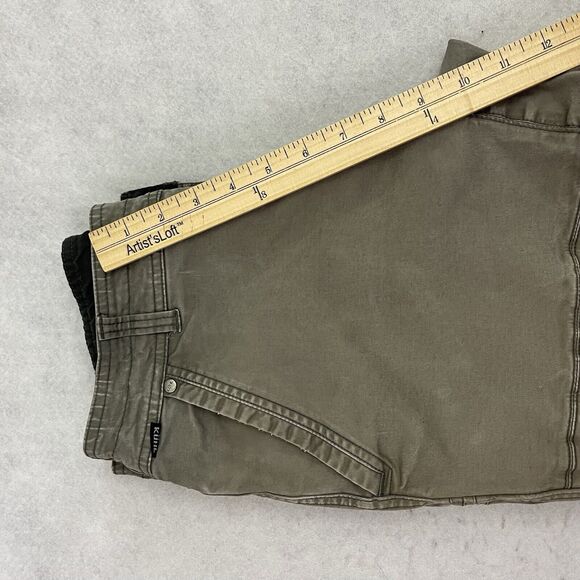 Kuhl Adventure Hiking Pants Mens 30X30 Khaki Outdoors Camping Stretch Gorpcore - Picture 6 of 14